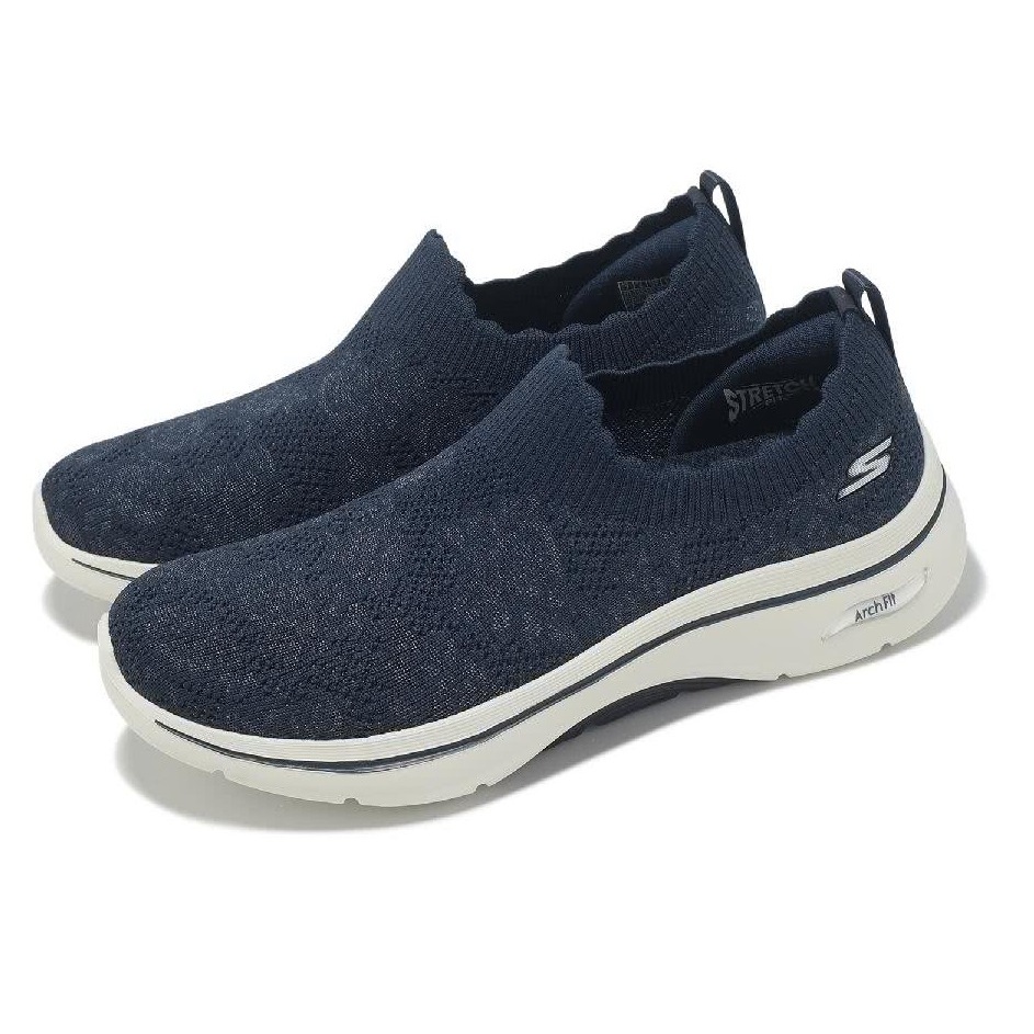 【SKECHERS】健走系列 Go Walk Arch Fit 2.0-125329-海軍藍\女 | 蝦皮購物