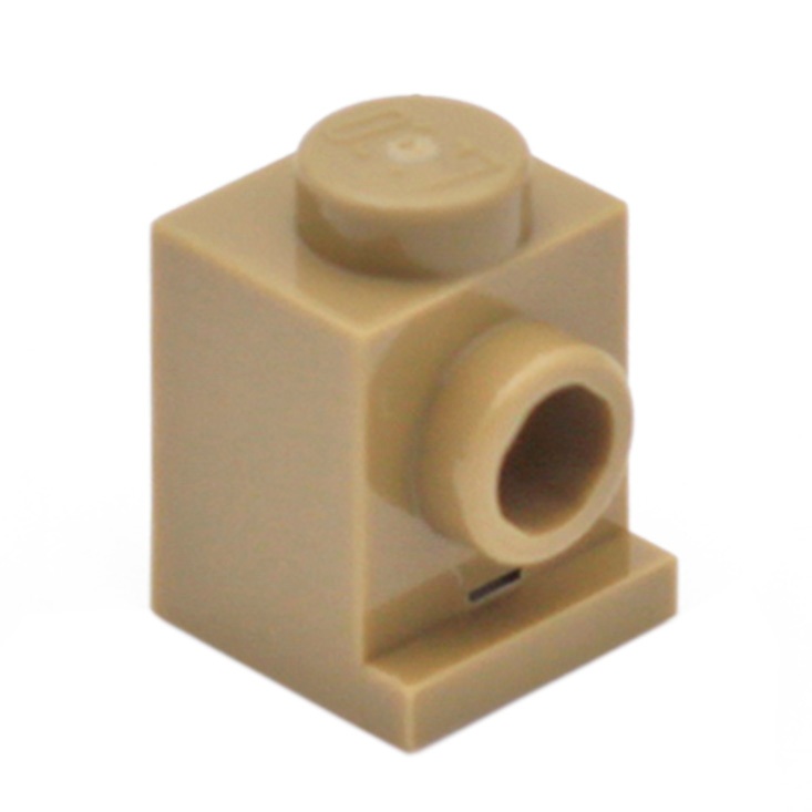 COOLPON｜這是樂高®LEGO®的正版零件 深砂 變形磚 1x1 帶頭燈 4070 30069 6273590 | 蝦皮購物