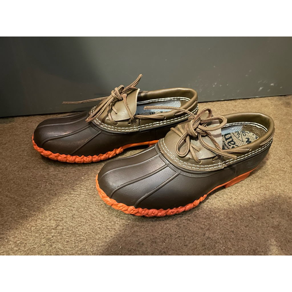 L.L.Bean Bean boots Rubber Mocs 低筒獵鴨靴莫卡辛鞋二手近新7M D楦