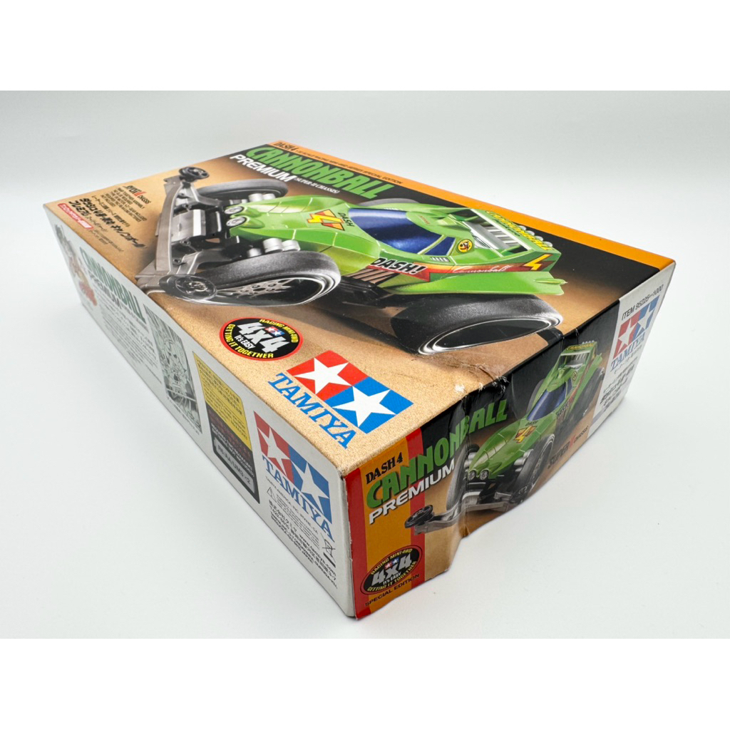 田宮95225 特別版彈丸CANNONBALL DASH-4 日本製四驅郎S2底盤TAMIYA 四