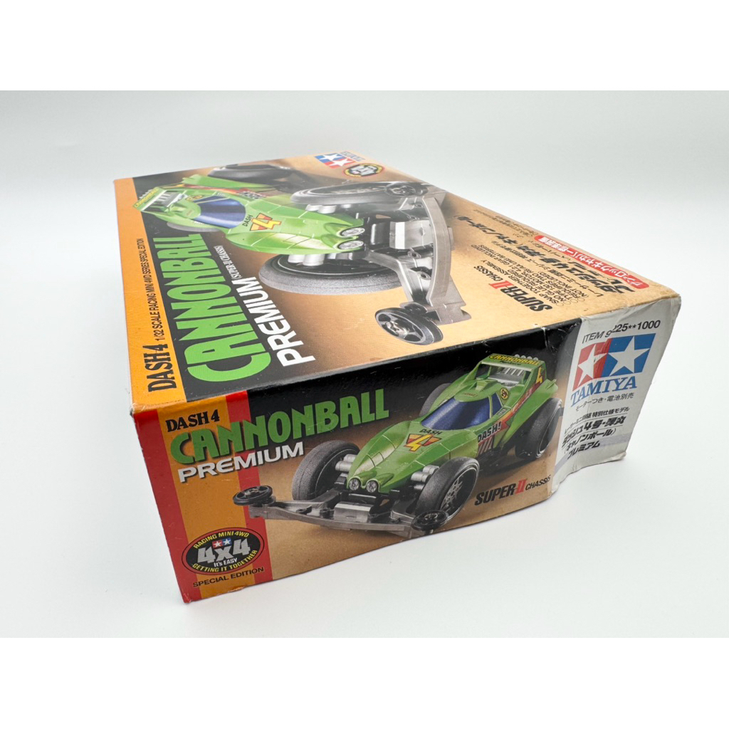 田宮95225 特別版彈丸CANNONBALL DASH-4 日本製四驅郎S2底盤TAMIYA 四