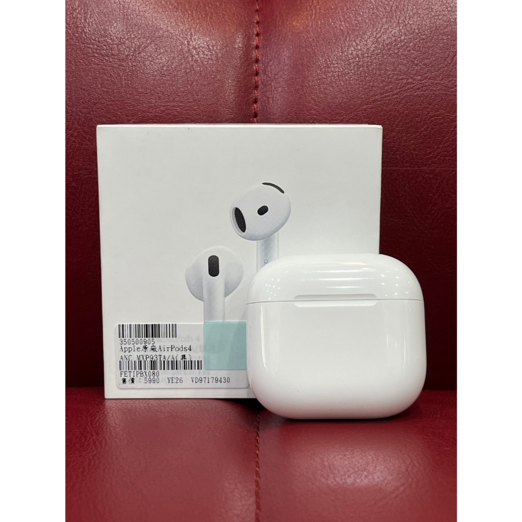 【艾爾巴二手】AirPods 4 (A3055 A3056 A3059) 主動式降噪版#二手藍芽耳機#新興店G9VPJ | 蝦皮購物