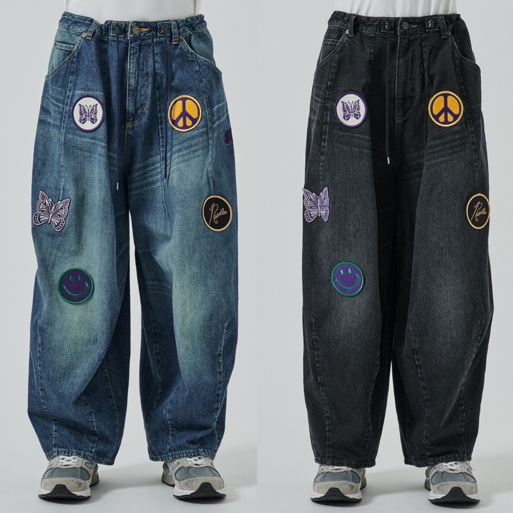 狼嚴選】NEEDLES 別注款H.D Patches Jean 12oz Denim 長褲| 蝦皮購物