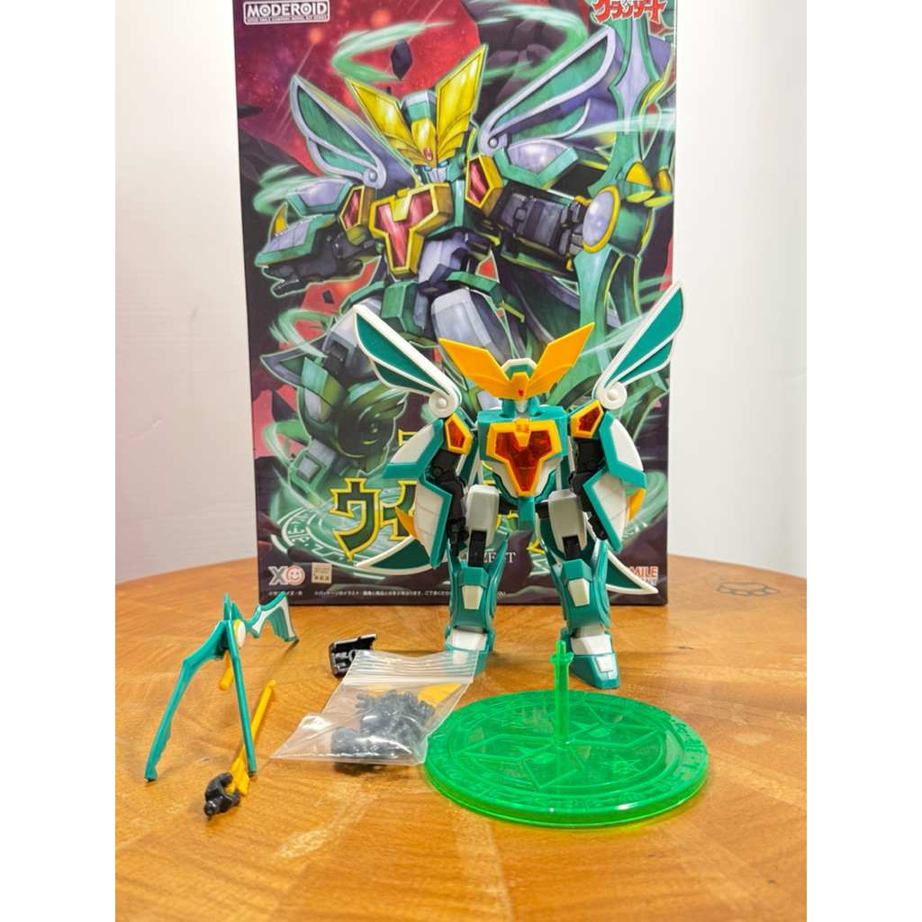 現貨 全新 好微笑 模型超級風王 魔動王 GSC MODEROID 組裝模型 非 萬代 HG 可動模型 | 蝦皮購物