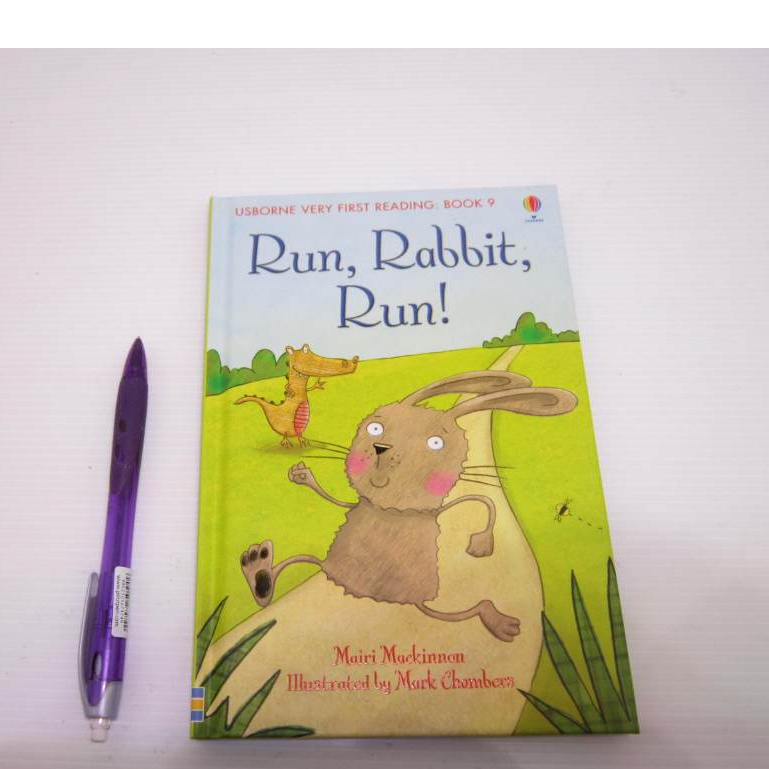 「二手書」Usborne Very First Reading Run Rabbit Run #9 英文讀本 精裝 | 蝦皮購物