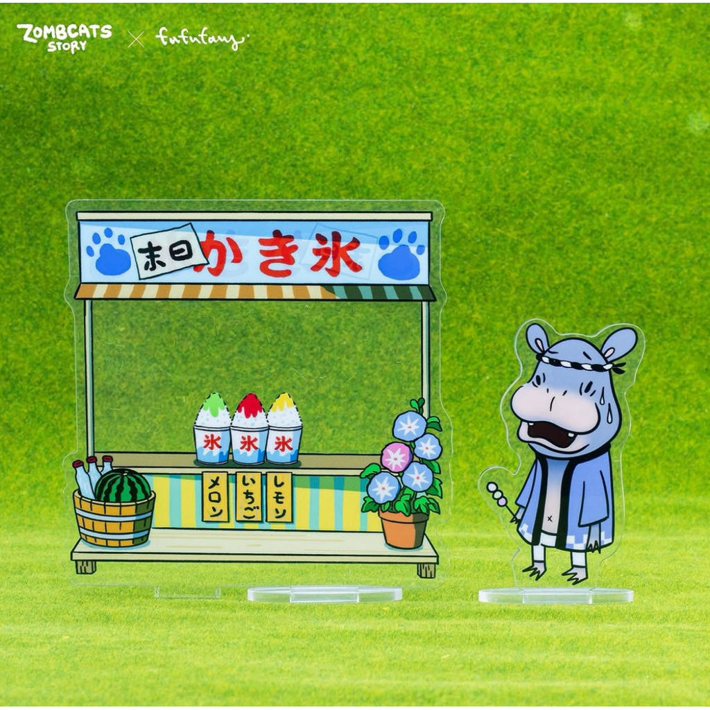 全新現貨」末日貓日常x fufufanny 《猫宝冰喫茶》 聯乘作品