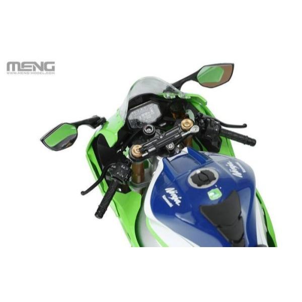 MENG MT-007s 1/9 川崎忍者ZX-10R 摩托車（悅色版）專用金屬活動前叉