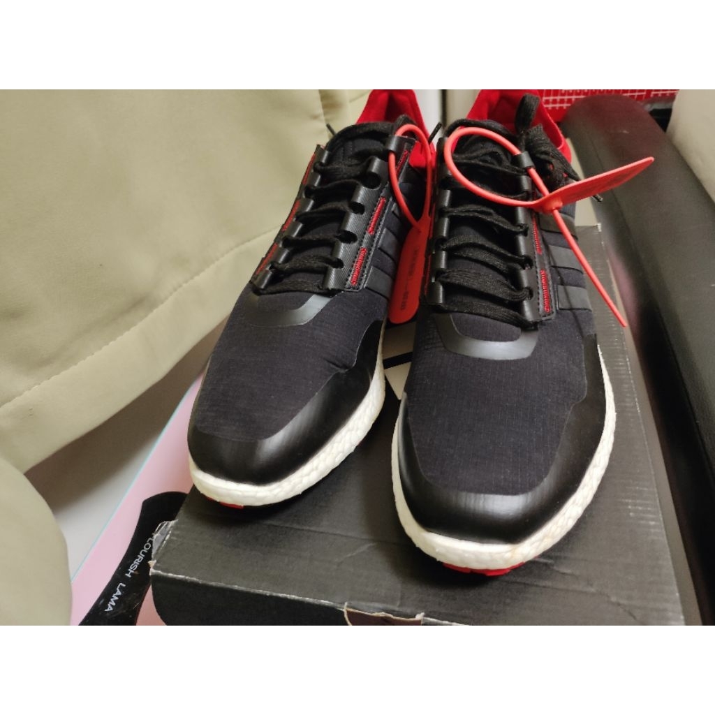 全網最低!低於五折出清! Adidas RocketBOOST guard 防水跑鞋 越野 us10. 5 | 蝦皮購物