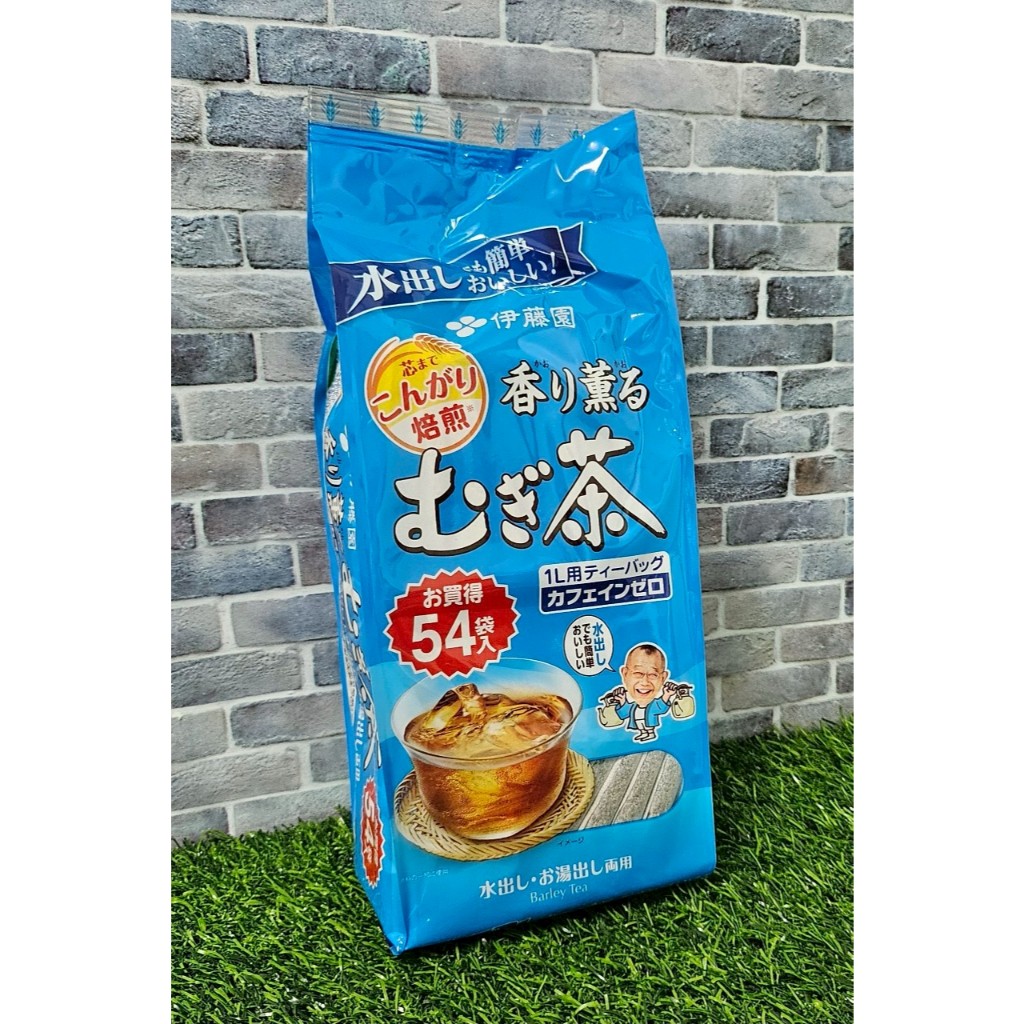 伊藤園超值版麥茶 54入 香薰麥茶 405g 無咖啡因 不含糖 | 蝦皮購物