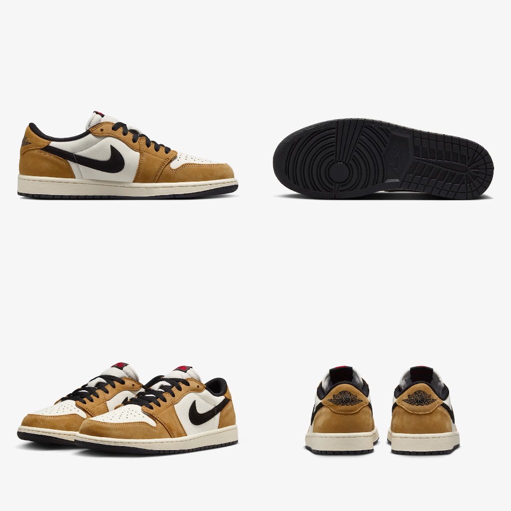 CSC Nike Air Jordan 1 Low OG 低筒 年度最佳新秀 棕白 卡其白 CZ0790-107 | 蝦皮購物
