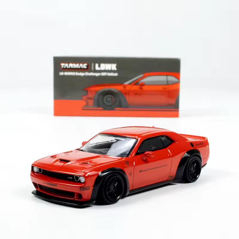 1/64 Tarmac Dodge challenger LBWK 紅色 地獄貓 全新品 未拆 | 蝦皮購物