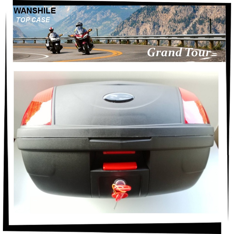 TL機車雜貨店】Wanshile FS-03(A12) 55公升豪華型後箱漢堡箱後置物箱