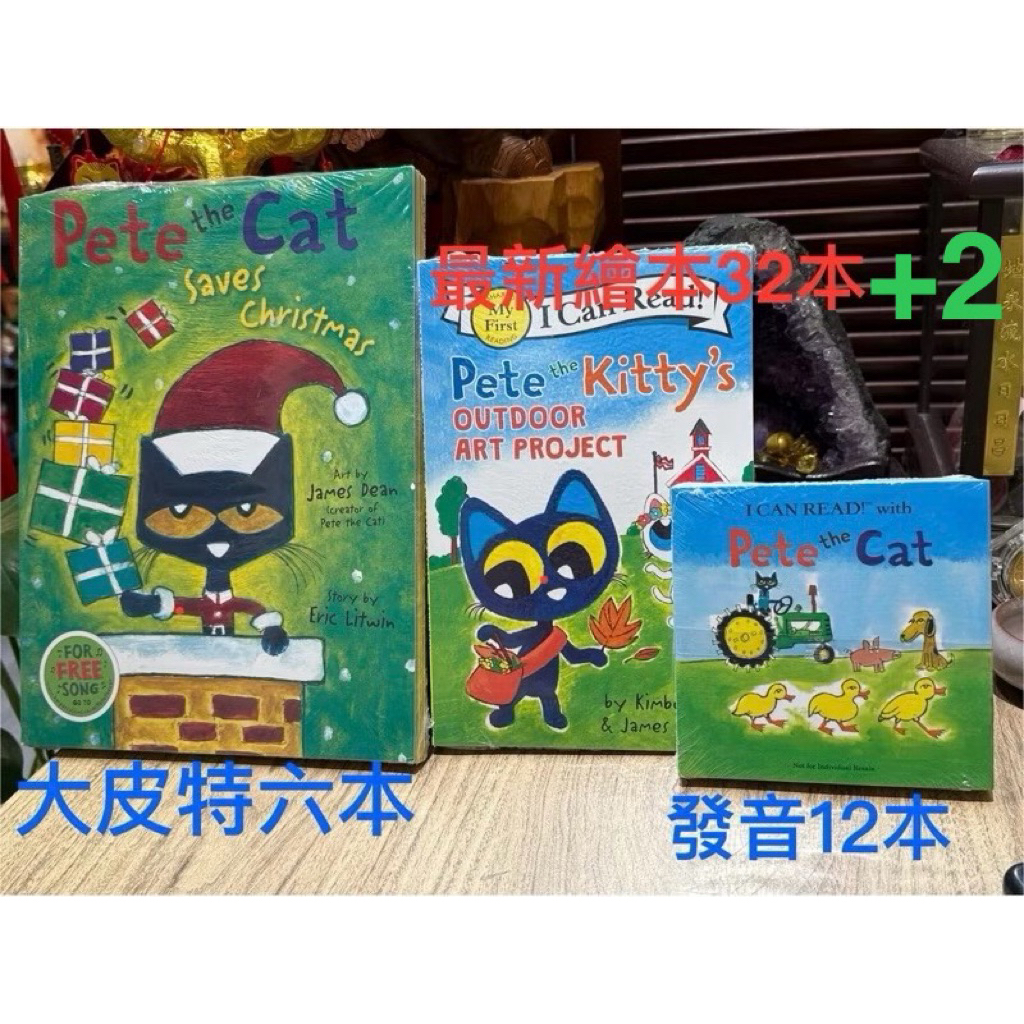 🔥現貨特價🔥皮特貓34冊Pete the Cat I Can Read 分級閱讀物初階英語