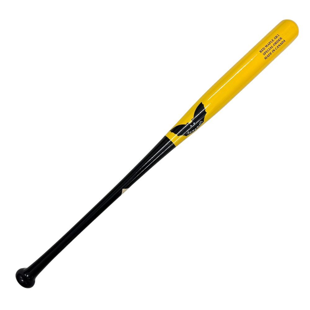 【宅配免運】SAM BAT 蝙蝠棒 壘球木棒 加拿大紅楓木 34吋 685g 鮮黃x黑柄 KSSRMAK134 | 蝦皮購物