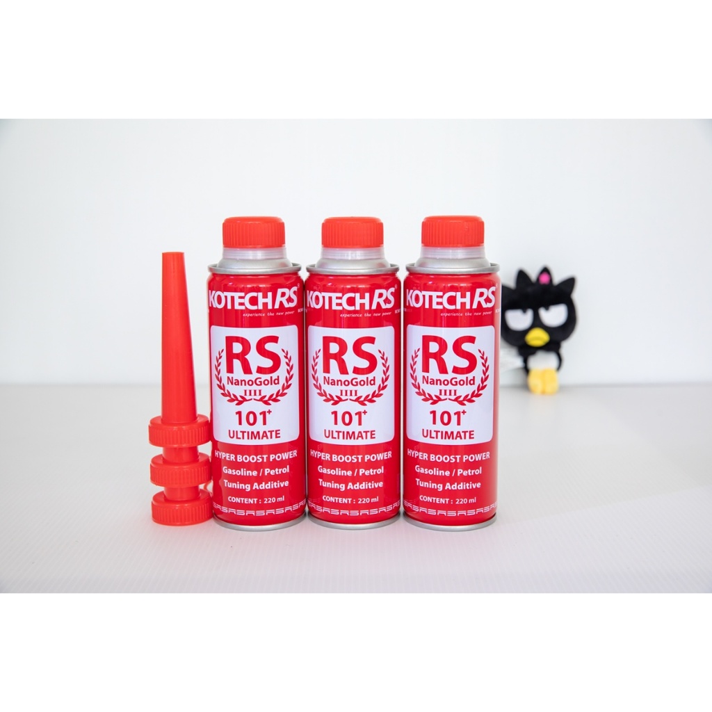 RS 第四代 紅色101終極性能版 汽油精 220 ml 三瓶 增強動力 助燃燒完全 清潔油路 恢復動力 | 蝦皮購物