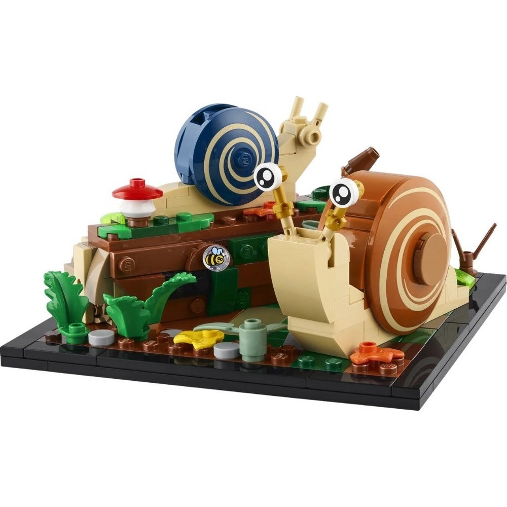 【積木樂園】 LEGO 樂高 40788 Friendly Snails 友善小蝸牛 | 蝦皮購物