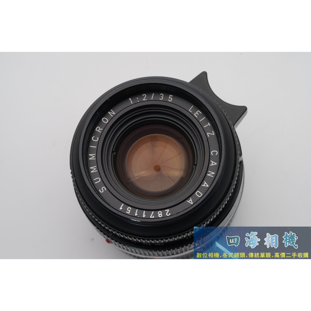 高雄四海】LEITZ CANADA Summicron 35mm F2 八成新．六枚玉LEICA