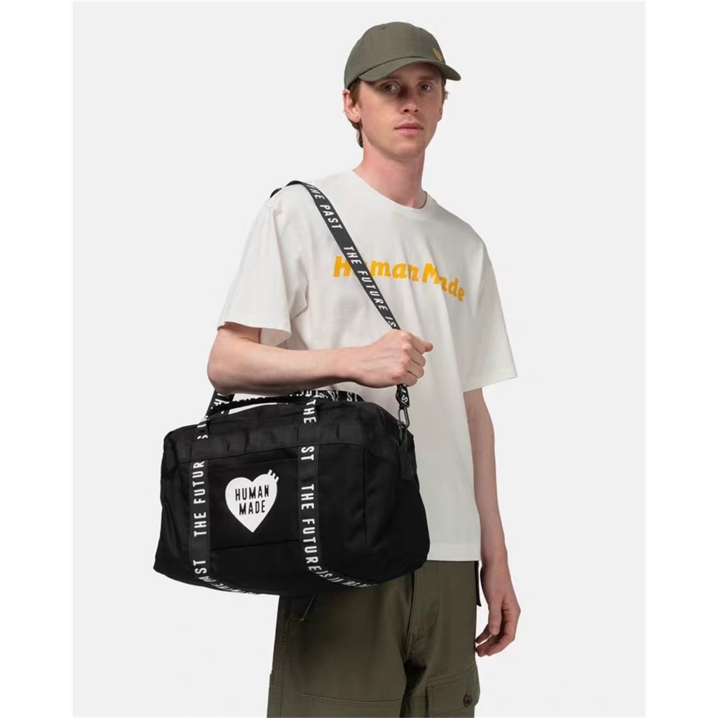 AXEL〗HUMAN MADE SKATE DUFFLE BAG 經典愛心款斜背包旅行包大容量手提
