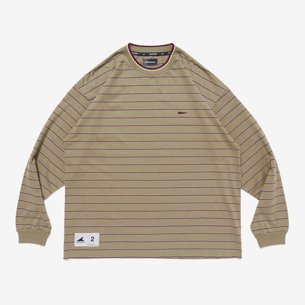 AllenTAPS】DESCENDANT 25SS HORIZONTAL STRIPE LS | 蝦皮購物