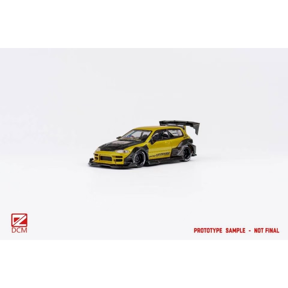 DCM 1/64 Kevmannz GT 本田Civic EG6 泰國爆改授權車款限量絕版品長