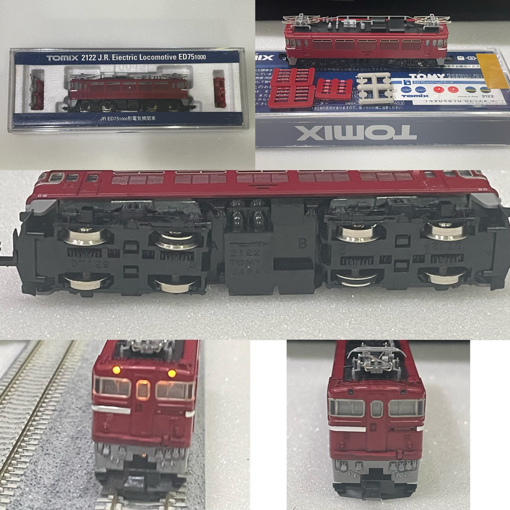 TOMIX EF30 EF58 EF65 EF71 EF81 ED76 ED76 DF50 電氣機關車N規鐵道