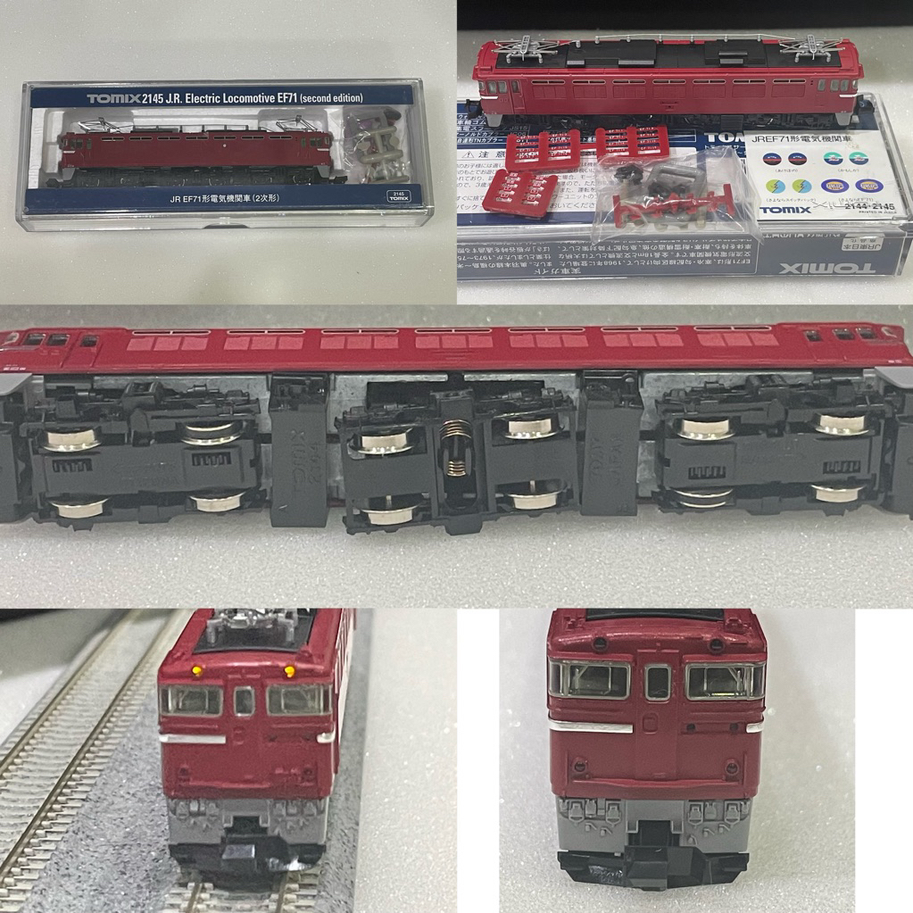 TOMIX EF30 EF58 EF65 EF71 EF81 ED76 ED76 DF50 電氣機關車N規鐵道