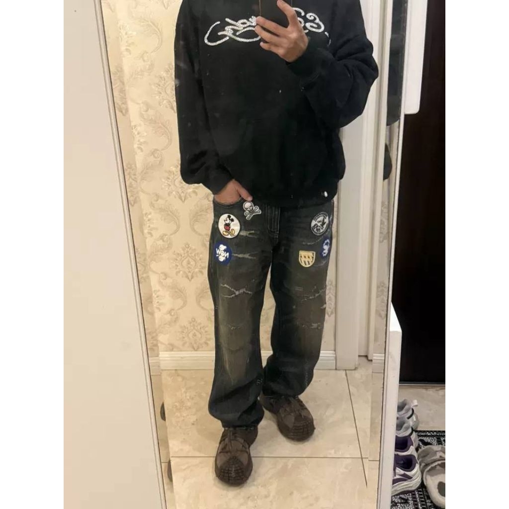 NBHD Neighborhood 09 Big Bad Savage Disney 迪士尼牛王牛仔裤| 蝦皮購物