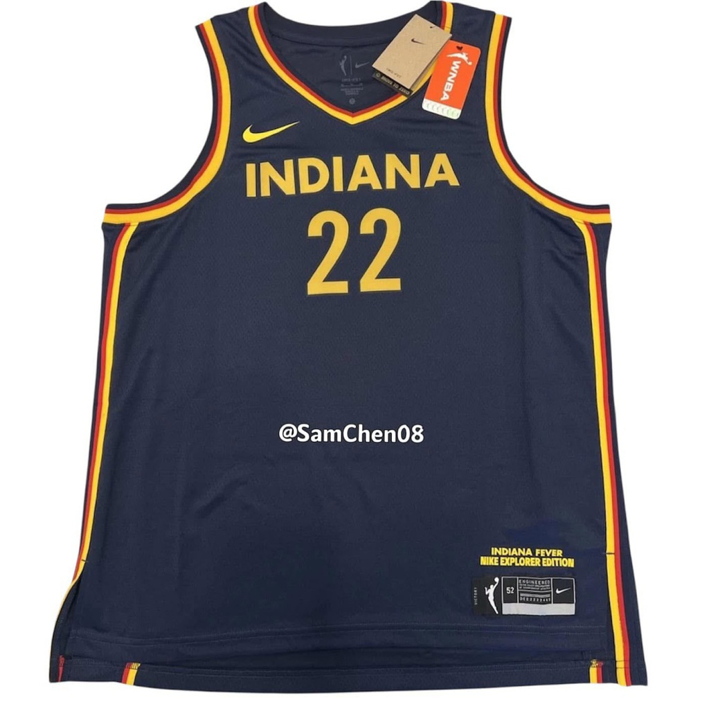Nike WNBA Indiana Fever 印第安納 狂熱 Clark 球衣 背心 雙面 練習衣 短褲 籃球褲 | 蝦皮購物