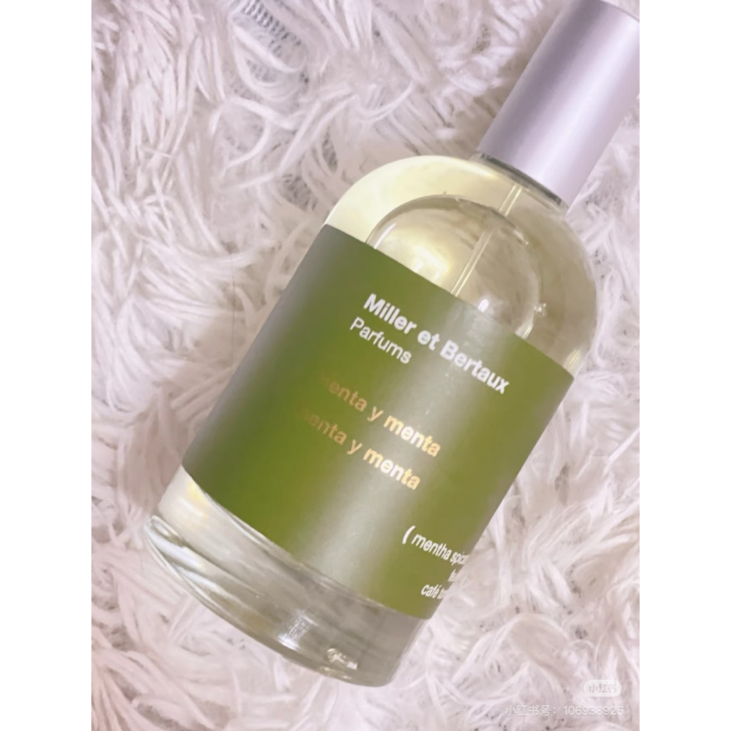 預購【Miller Et Bertaux】Menta y Menta 雙生薄荷淡香精100ml | 蝦皮購物