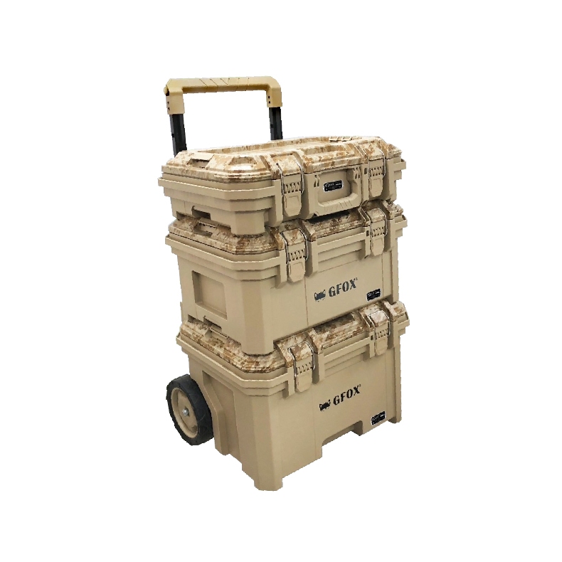 工具魂】GB-006-8 2025LE 堆疊工具箱風霸限量異色版迷彩耐重136公斤