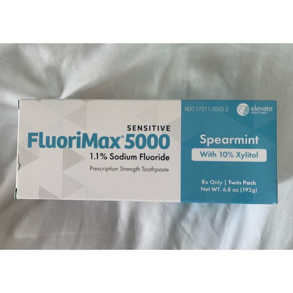 【美國帶回】FluoriMax 5000 1.1% 木糖醇 5%硝酸鉀抗敏感性牙膏 薄荷 | 蝦皮購物