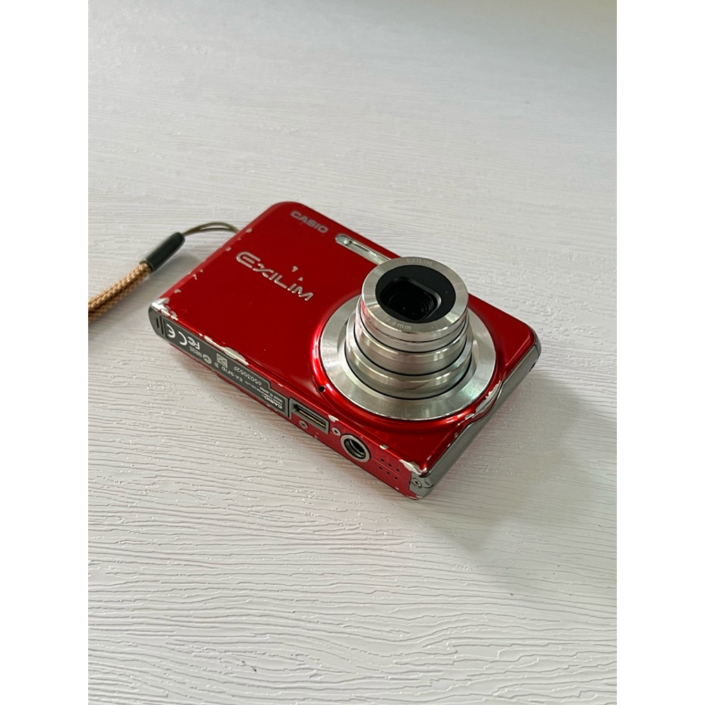 Casio Exilim EX-S770復古CCD數位卡片相機橘紅色| 蝦皮購物