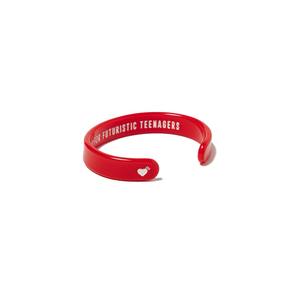 SEVEN SELECT] HUMAN MADE ACRYLIC BANGLE 壓克力手環LOGO 愛心| 蝦皮購物
