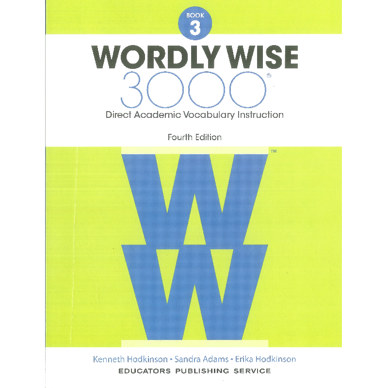 Wordly Wise 3000 Book 3, 4/e 字彙學習書書林書店| 蝦皮購物