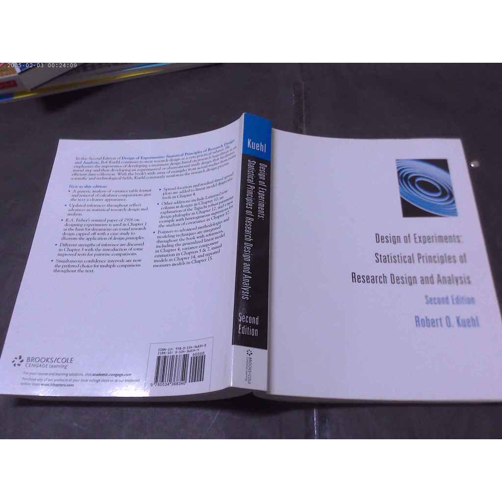 114/8-23東宜 Design of Experiments:Statistical Principles of R | 蝦皮購物