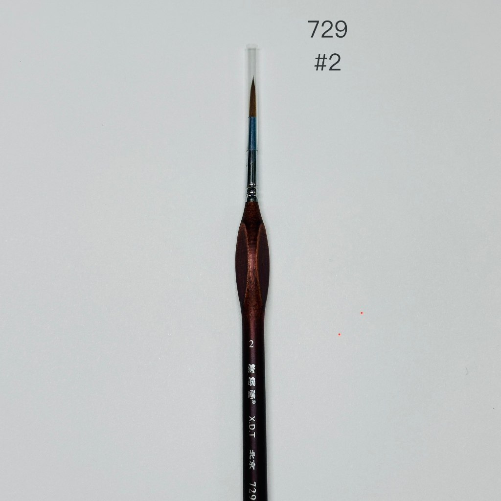 从人] 榭得堂面相筆725 / 729 平筆537 / 860 鋼彈模型筆塗畫筆尼龍毛