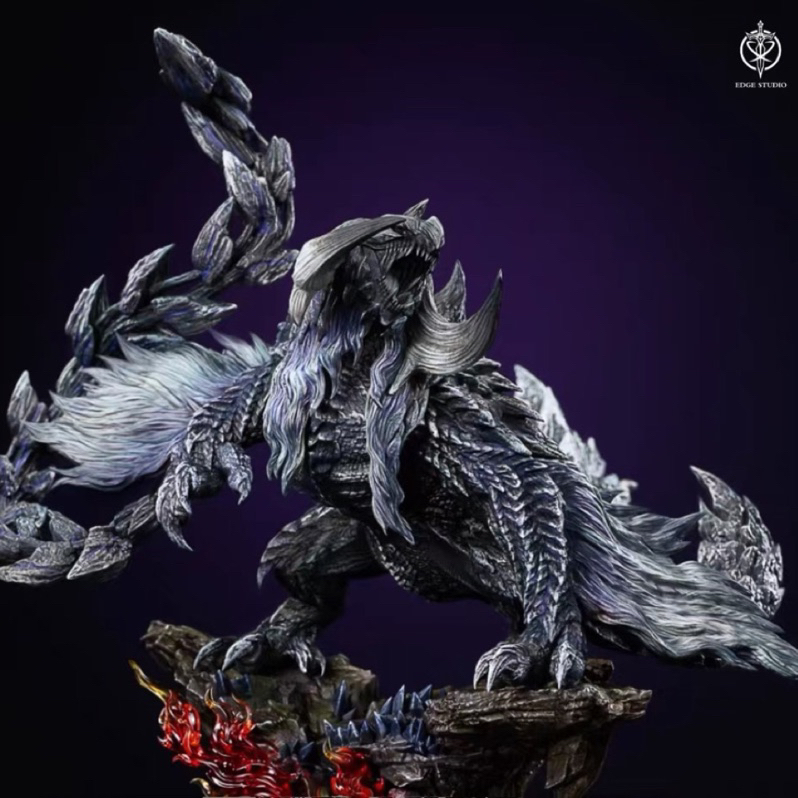 頑聚同樂會 S6 魔物獵人 鎖刃龍 鐵鏈龍 白之孤影 GK Arkveld Monster Hunter 限定 雕像 | 蝦皮購物