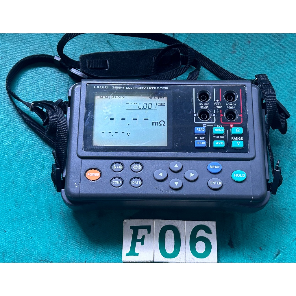 【有中-日本外匯品】日置 HIOKI 3554 電池內阻檢測儀/電池測試儀(無測試線/無其他配件){F06} | 蝦皮購物