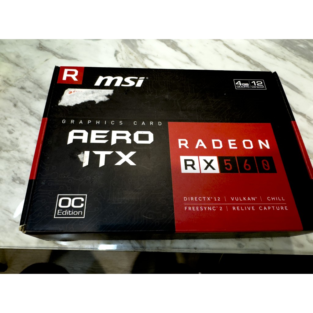 MSI Radeon RX560 4G | 蝦皮購物