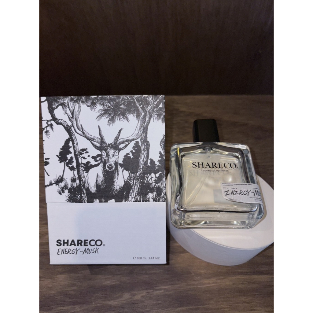 贈3ml分享瓶（可選）『SHARECO能量麝香香水ENERGY-MUSK瘦子代言| 蝦皮購物