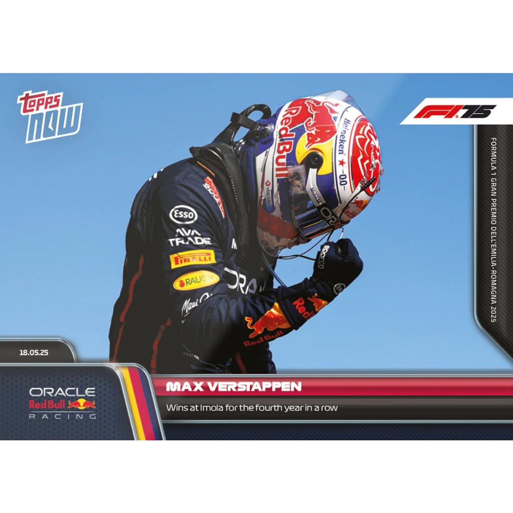 2025 Topps NOW F1 紀錄卡 | 蝦皮購物