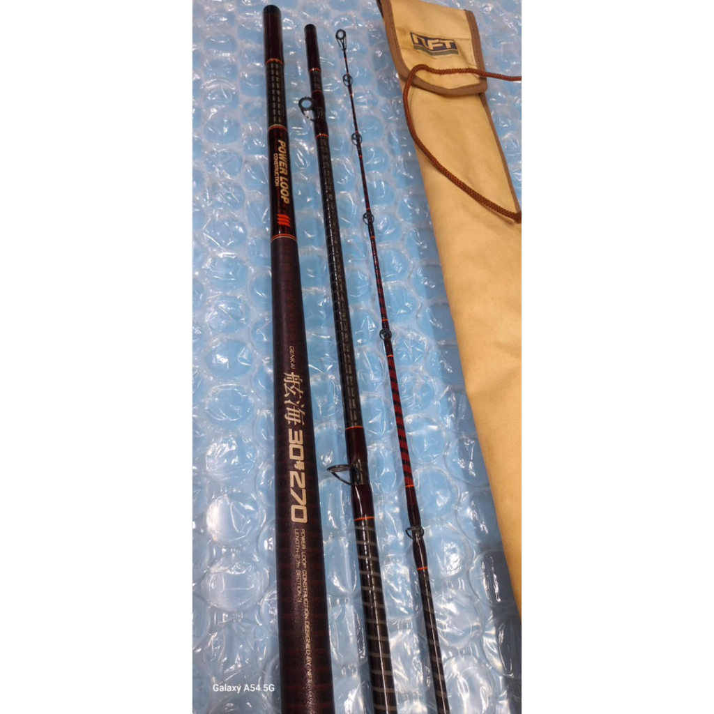 名竿 NFT PL ADVANCE 小船 30−270 NFT 並繼船竿舷海30-270 龍膽烏鰡輕挺硬| 蝦皮購物