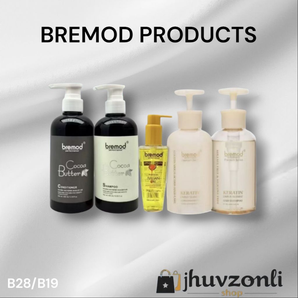 Bremod Shampoo and Conditioner 400 ML/Argan oil | 蝦皮購物