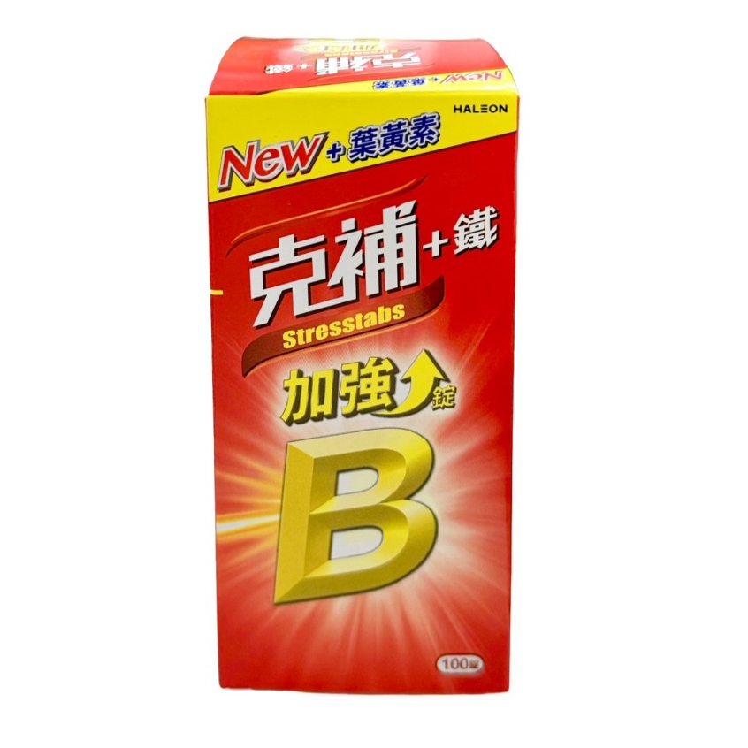 【克補+鋅\鐵】克補+鐵加強錠100錠 克補 | 蝦皮購物