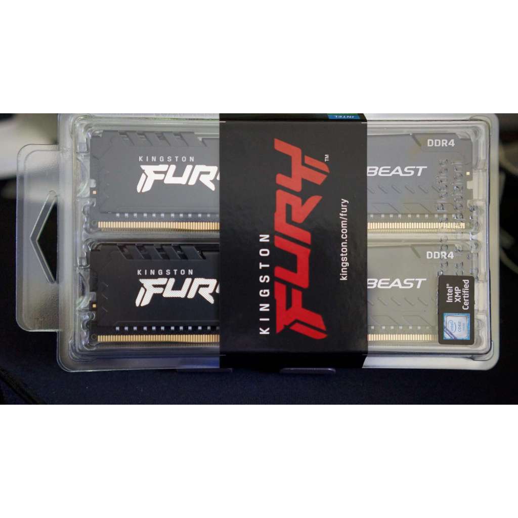 現貨全新金士頓Kingston Fury Beast DDR4 3200 64GB (16Gx4) CL16 4