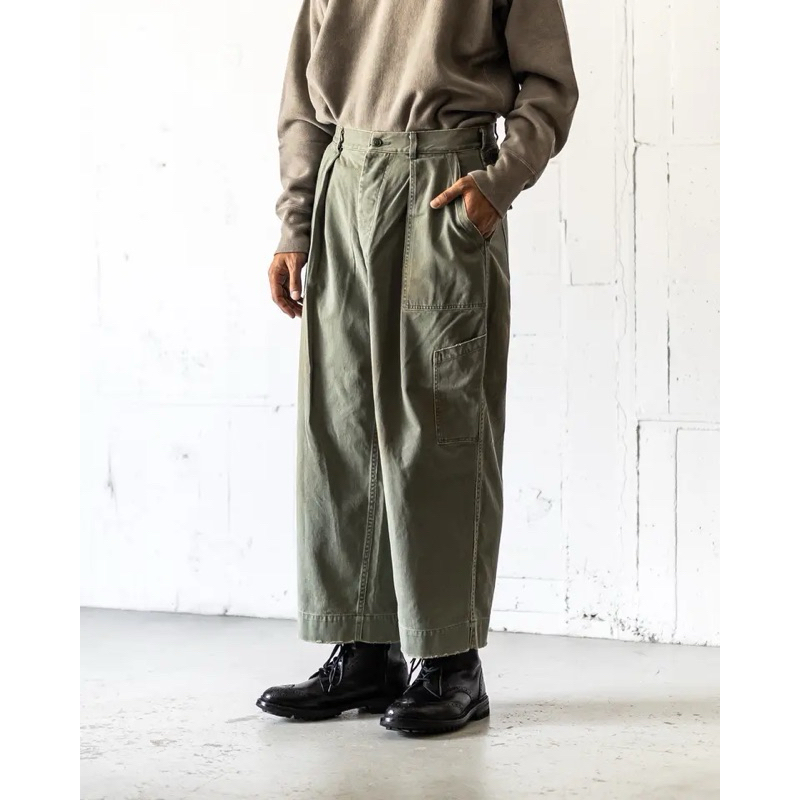 A.PRESSE 25AW Vintage USAF Hemmed Bottoms 長褲休閒褲工作褲| 蝦皮購物