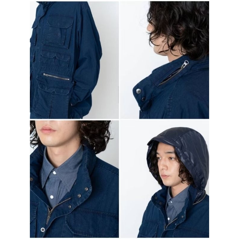 全新THE NORTH FACE PURPLE LABEL 紫標Indigo Field Jacket 全新THE NORTH FACE PURPLE LABEL 紫標Indigo Field Jacket
