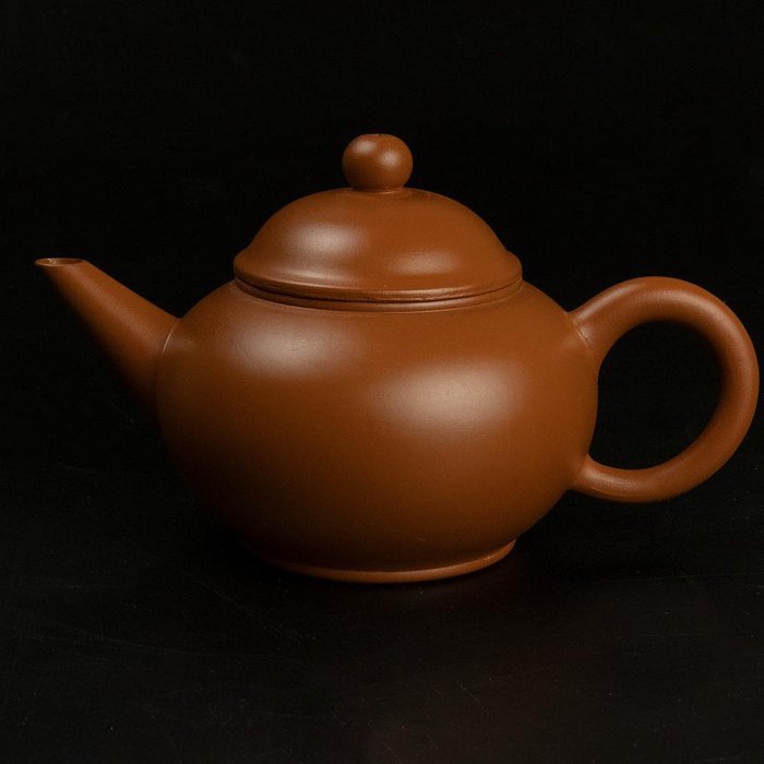 中國國家級陶瓷藝術大師章燕明手拉朱泥薄胎茶壺標準壺| 蝦皮購物