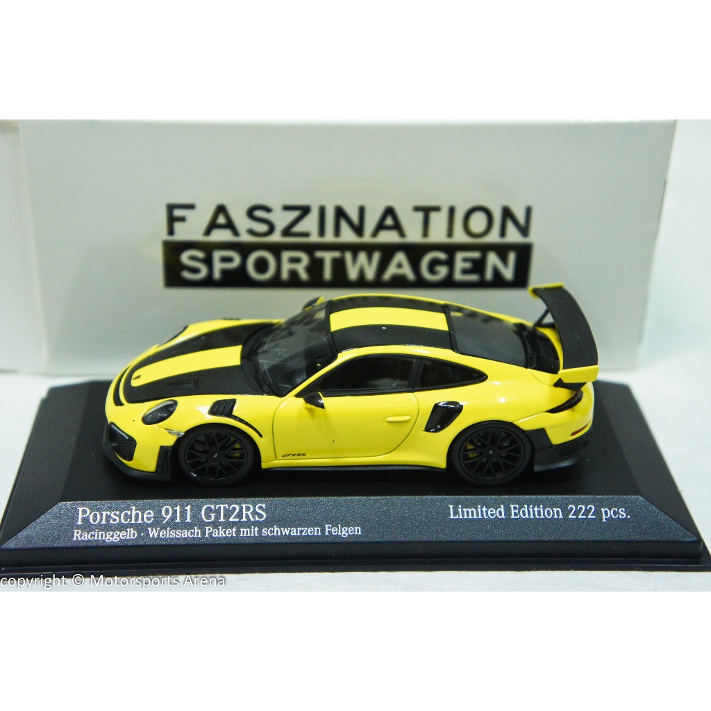 1/43 : Promotion sur la Porsche 911 GT2 RS Minichamps