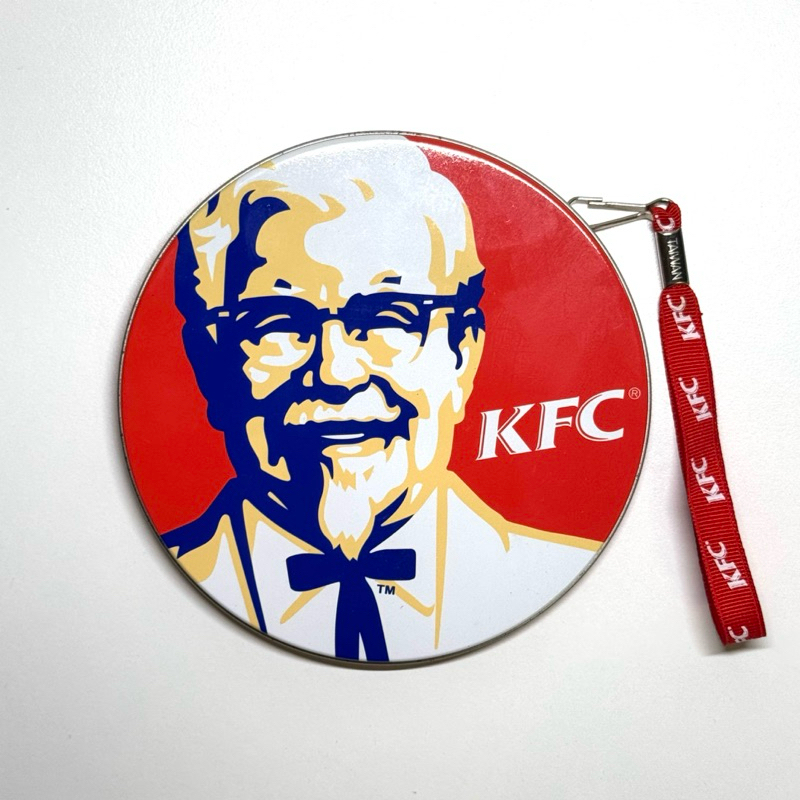 全新絕版 KFC肯德基CD收納鐵盒（直徑13公分，最多可放6張CD） | 蝦皮購物